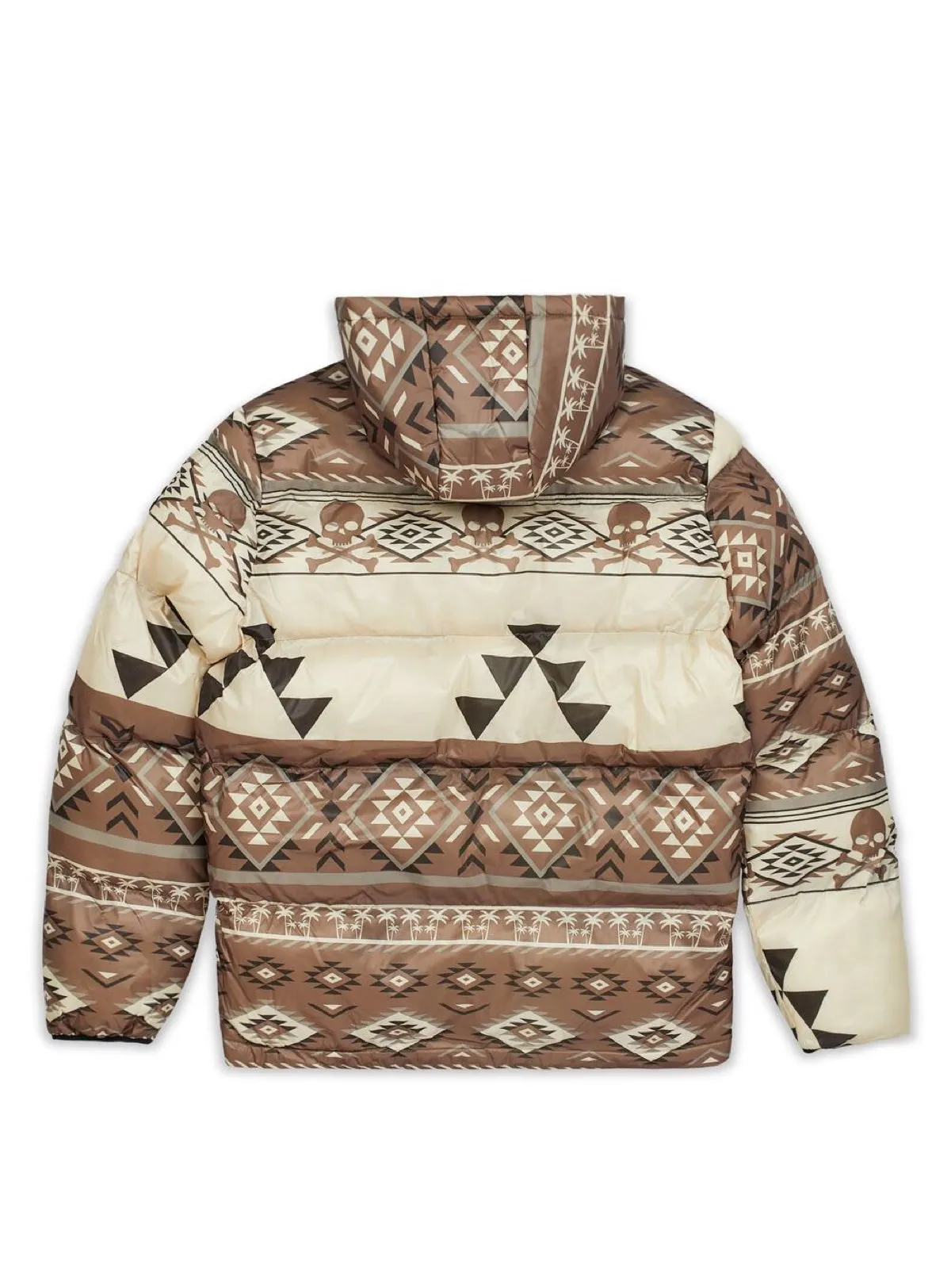 Reason Jacket - Argyle Puffer - Brown - RCP-10