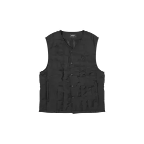 Represent Lightweight Gilet Jet Black