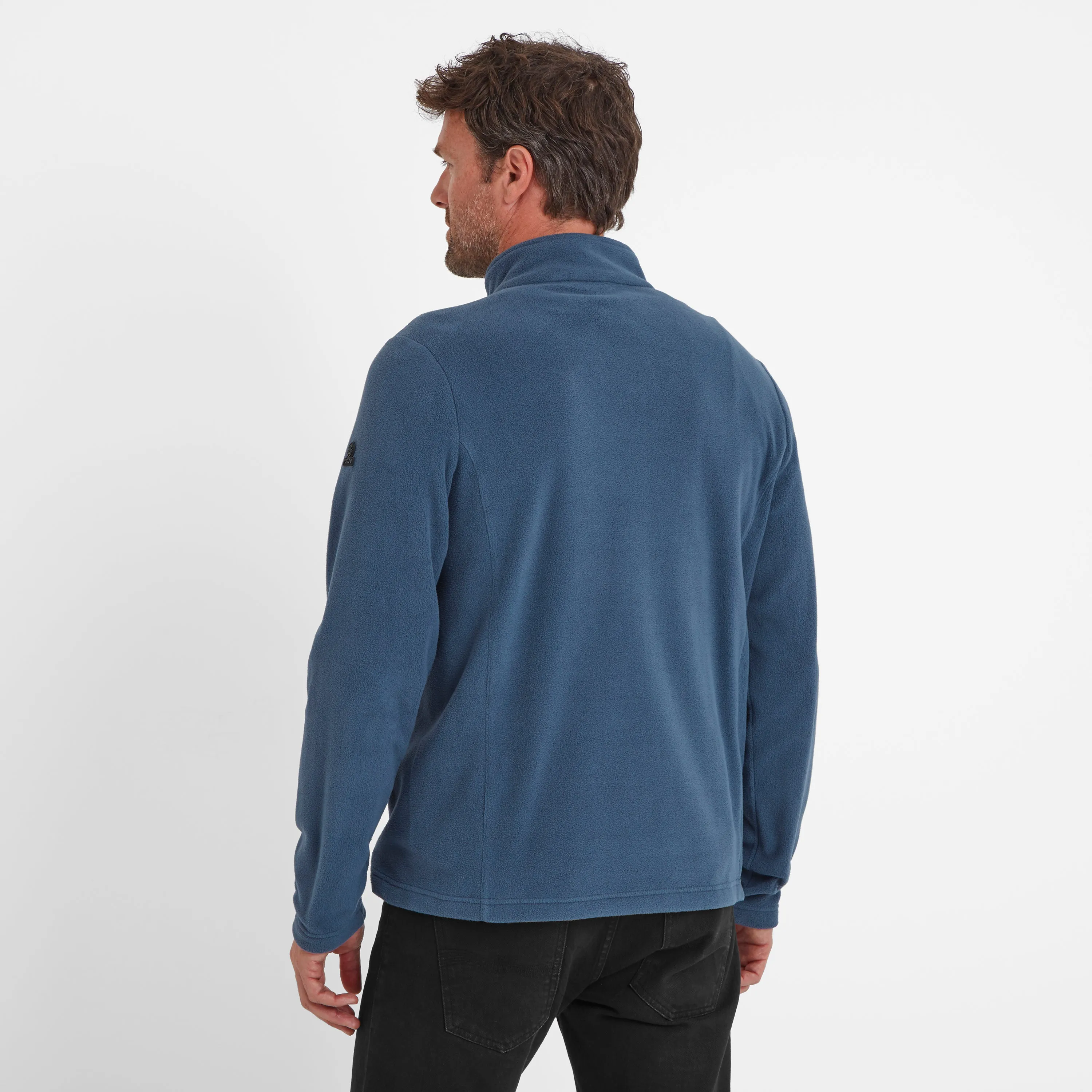 Revive Mens Fleece Jacket - Blue Stone