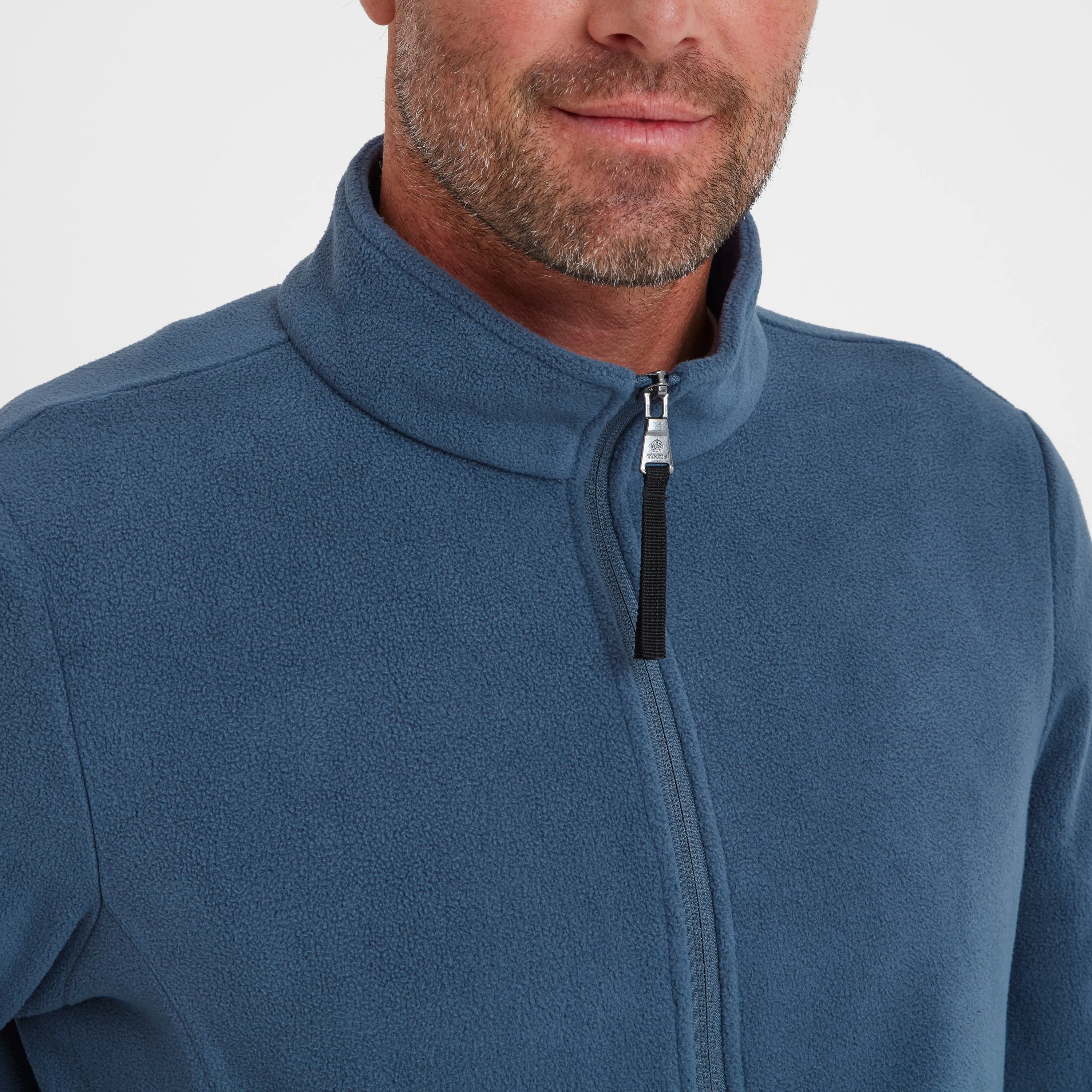 Revive Mens Fleece Jacket - Blue Stone