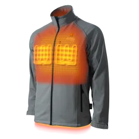 Sahara Mens Heated Jacket Steel