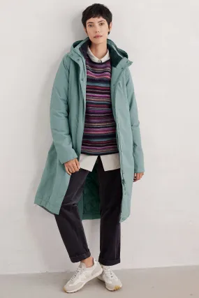 Seasalt Janelle Raincoat Litchen Blue B-RN35907-14248