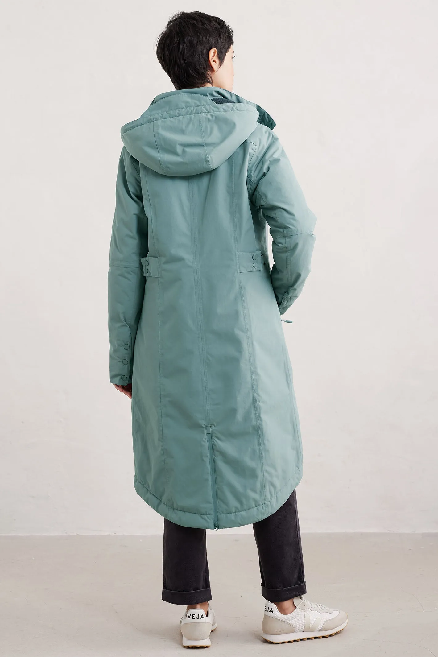 Seasalt Janelle Raincoat Litchen Blue B-RN35907-14248