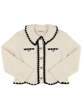 Self-portrait   Cotton blend crochet jacket 