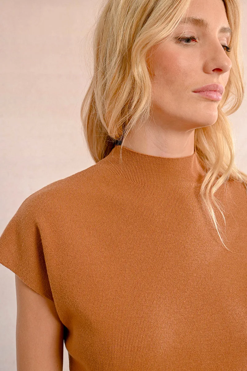 Short Sleeved Knit Top
