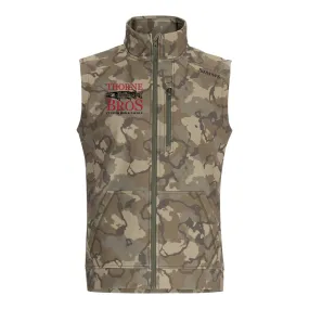 Simms Thorne Bros. Logo Rouge Vest Regiment Camo Olive Drab