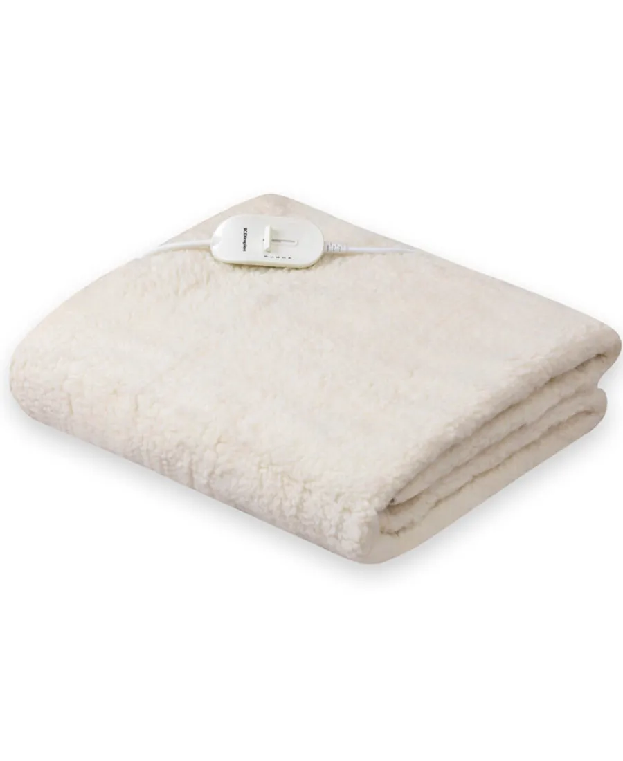 Single Washable Fleece Heated Under Blanket