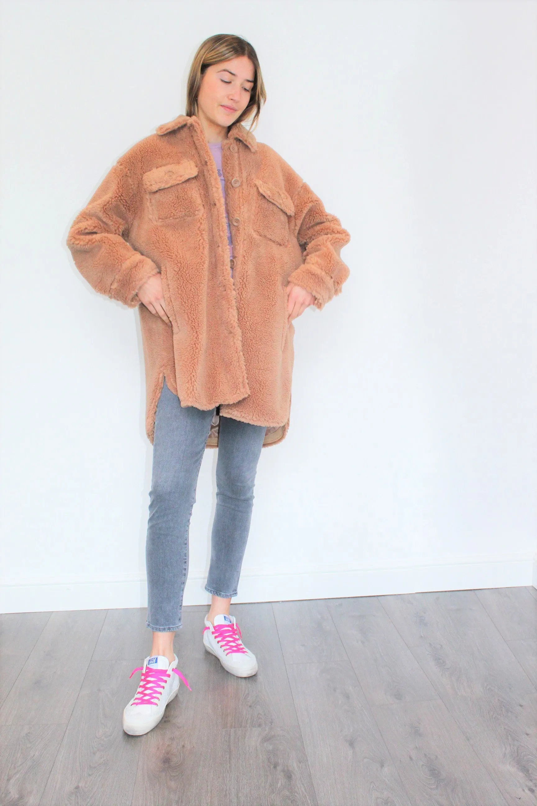 STAND Sabi Jacket in Sand