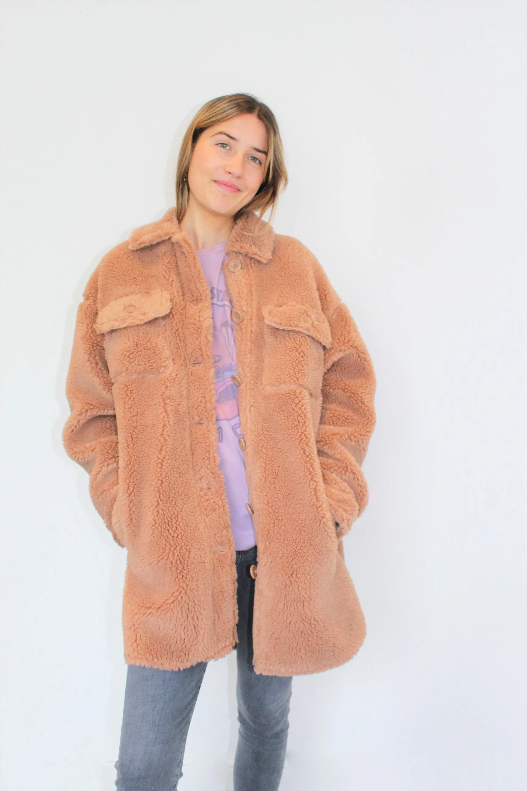 STAND Sabi Jacket in Sand