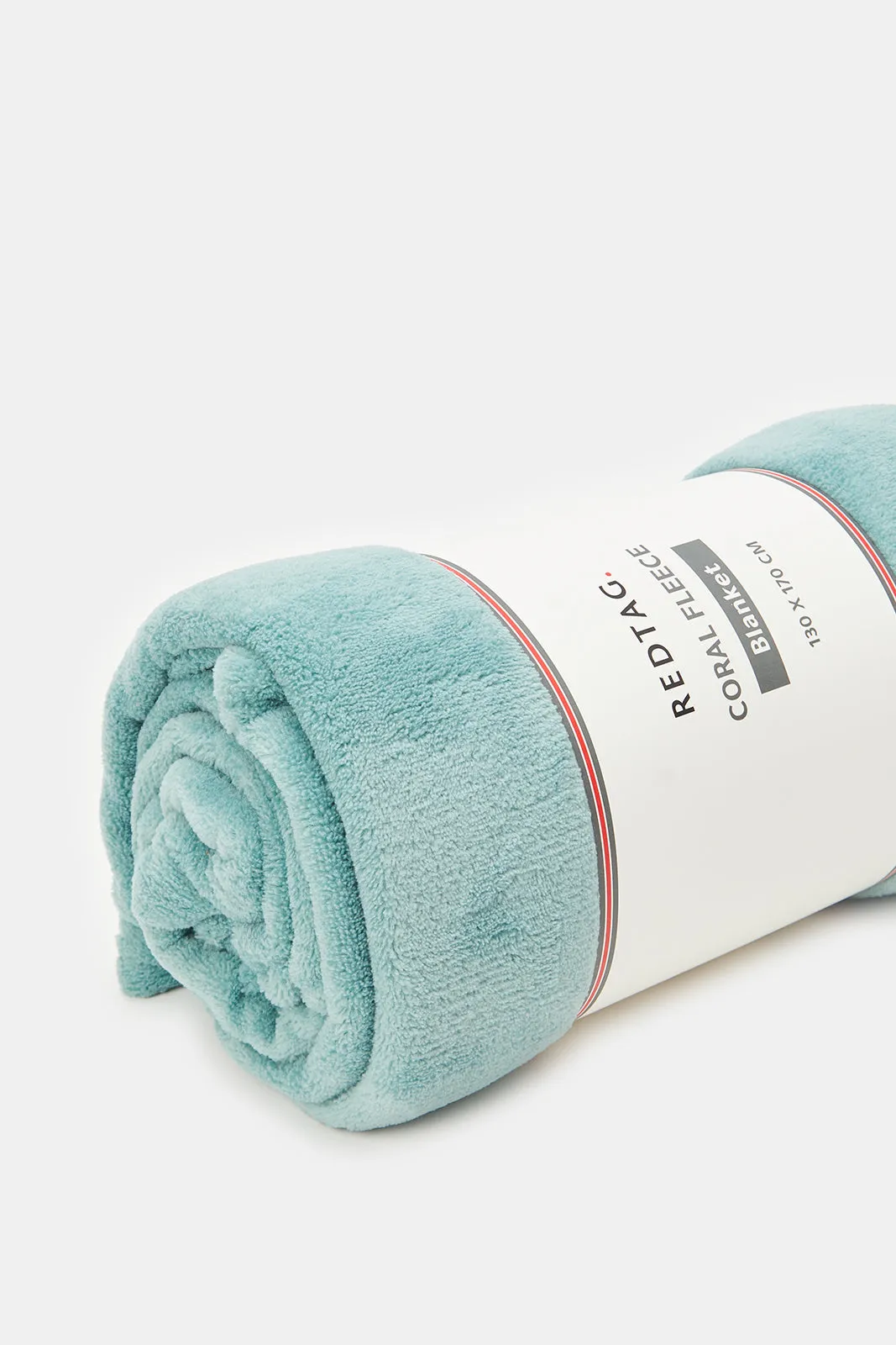 Teal Coral Fleece Blanket (Single Size)