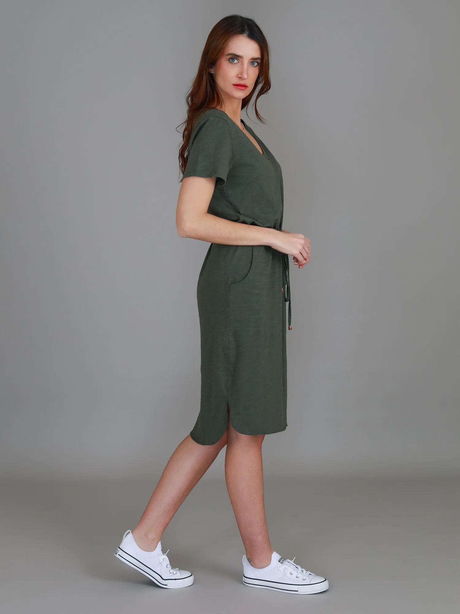 Tess Drawstring Dress