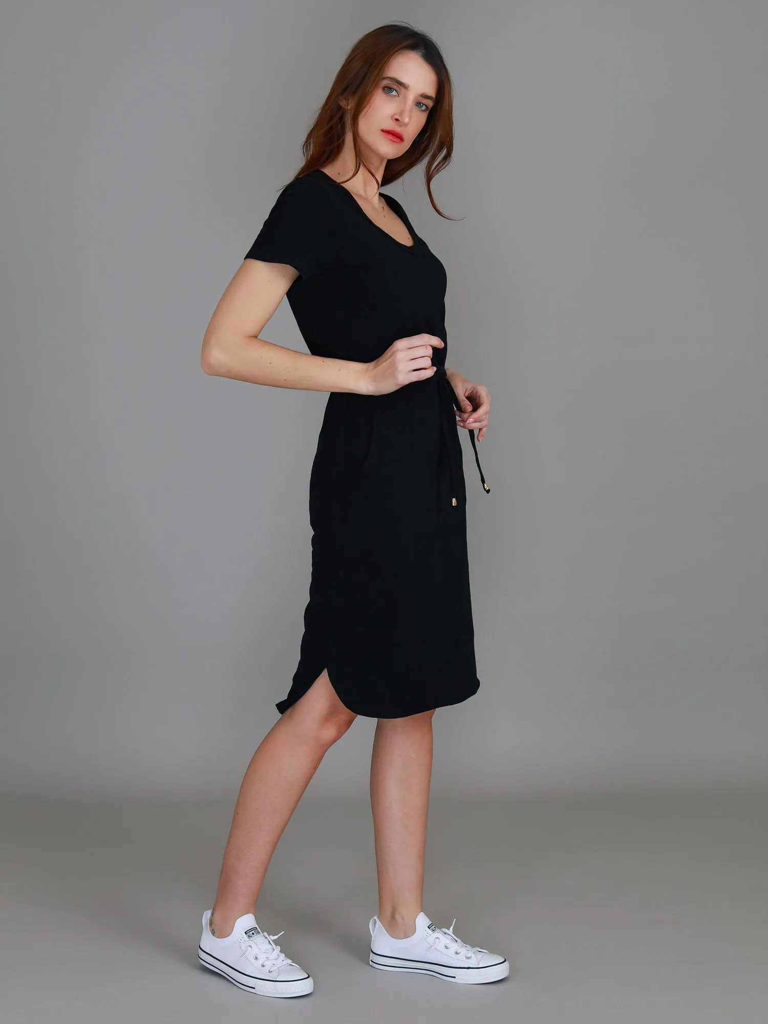 Tess Drawstring Dress