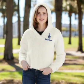 The Citadel, Spike, Ladies Cozy Fleece Embroidered Hoodie