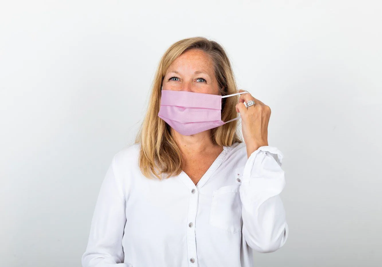 The Grace 2-Layer Lavender Mask With Pocket