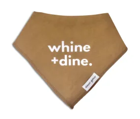 The Statement Bib - Whine   Dine
