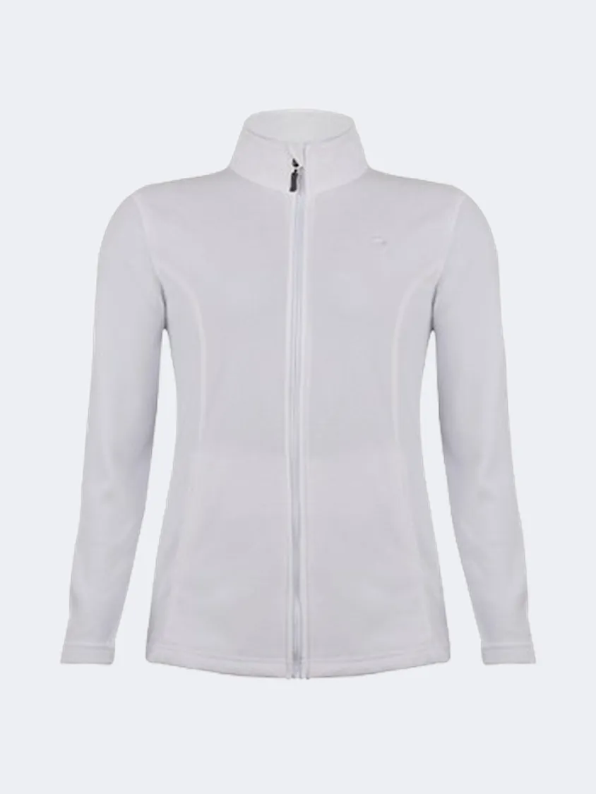 Top Ten Soft Women Skiing Fleece Jacket White