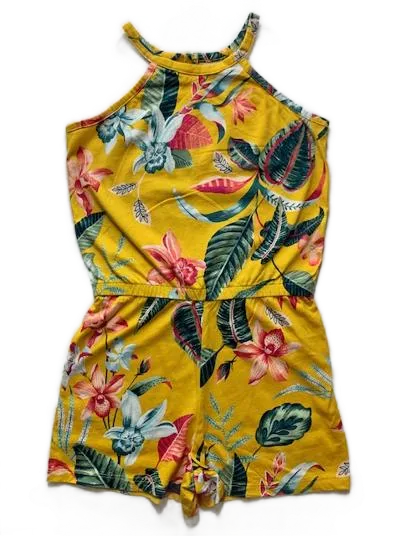 TROPICAL PRINT OLD NAVY ROMPER (SZ 8)