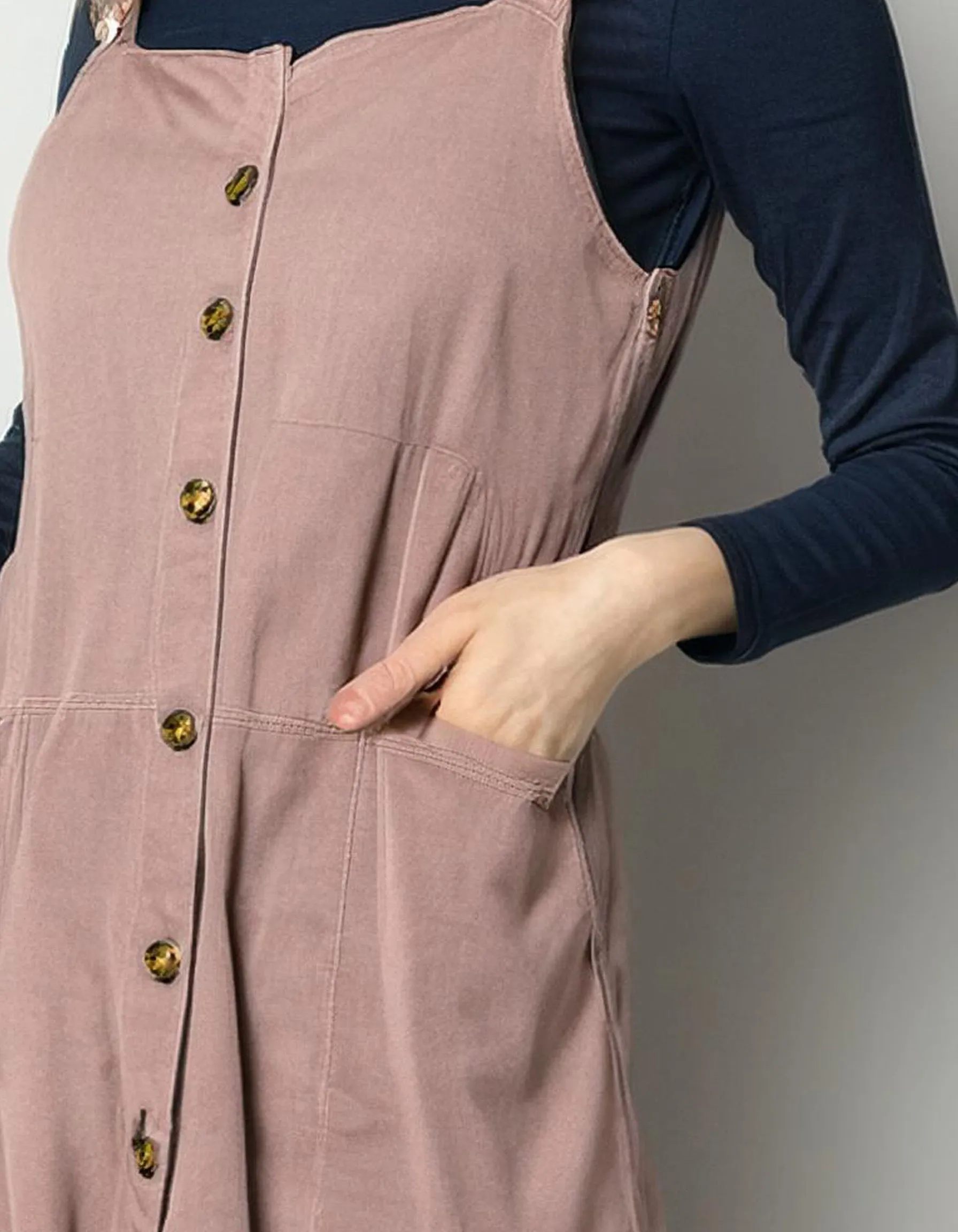 Two-Tone Shirt Dress