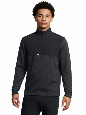 Under Armour Mens Drive Storm ½ Zip Golf Sweatshirt Black