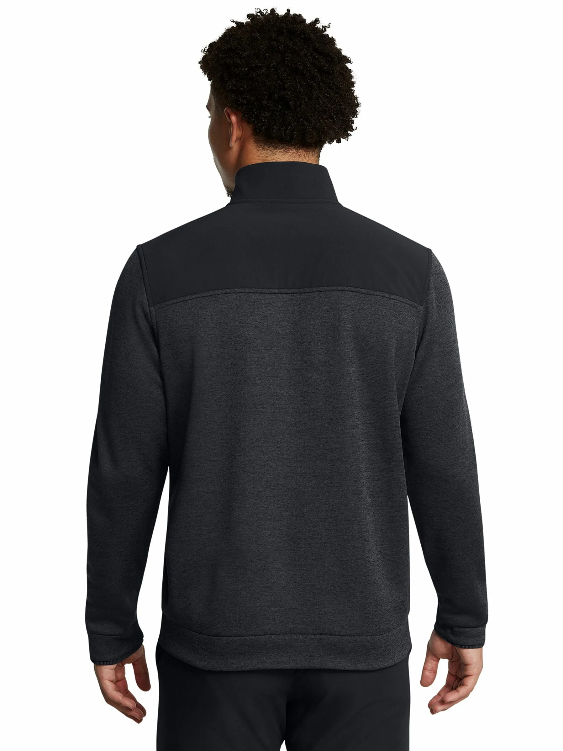 Under Armour Mens Drive Storm ½ Zip Golf Sweatshirt Black