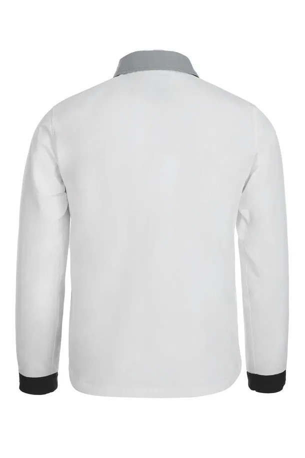 (UNISEX) BLOCKING COACH JACKET-A