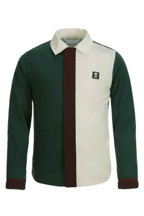 (UNISEX) BLOCKING COACH JACKET-B