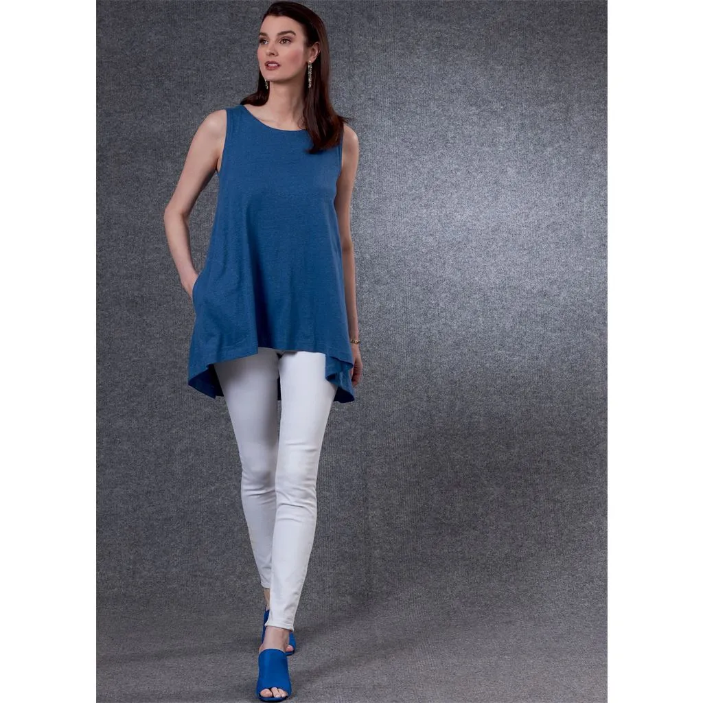 Vogue Pattern V1808 Misses' Cardigan & Tunics