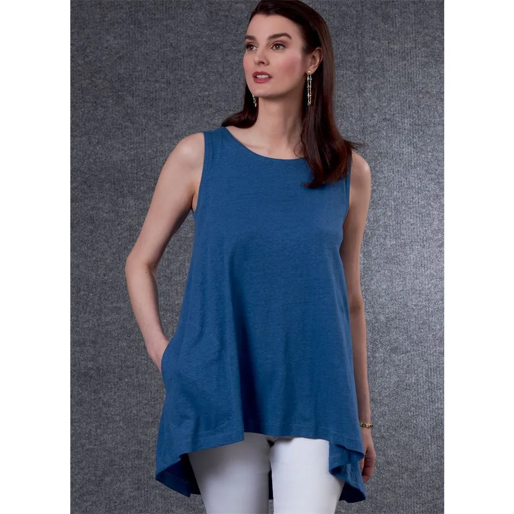 Vogue Pattern V1808 Misses' Cardigan & Tunics