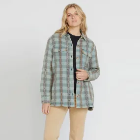 VOLCOM Women's Polar Boobear Jacket - Glacier Blue