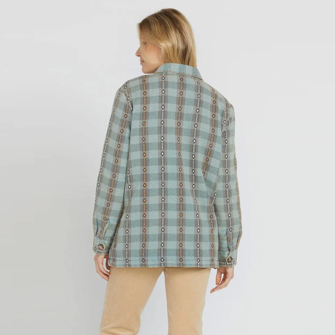 VOLCOM Women's Polar Boobear Jacket - Glacier Blue