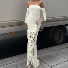 Vvsha Jessy Knit Maxi Dress