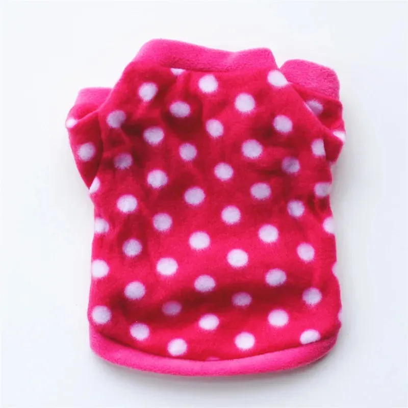 Warm Fleece Skull Print Dog Jacket - French Bulldog Pullover