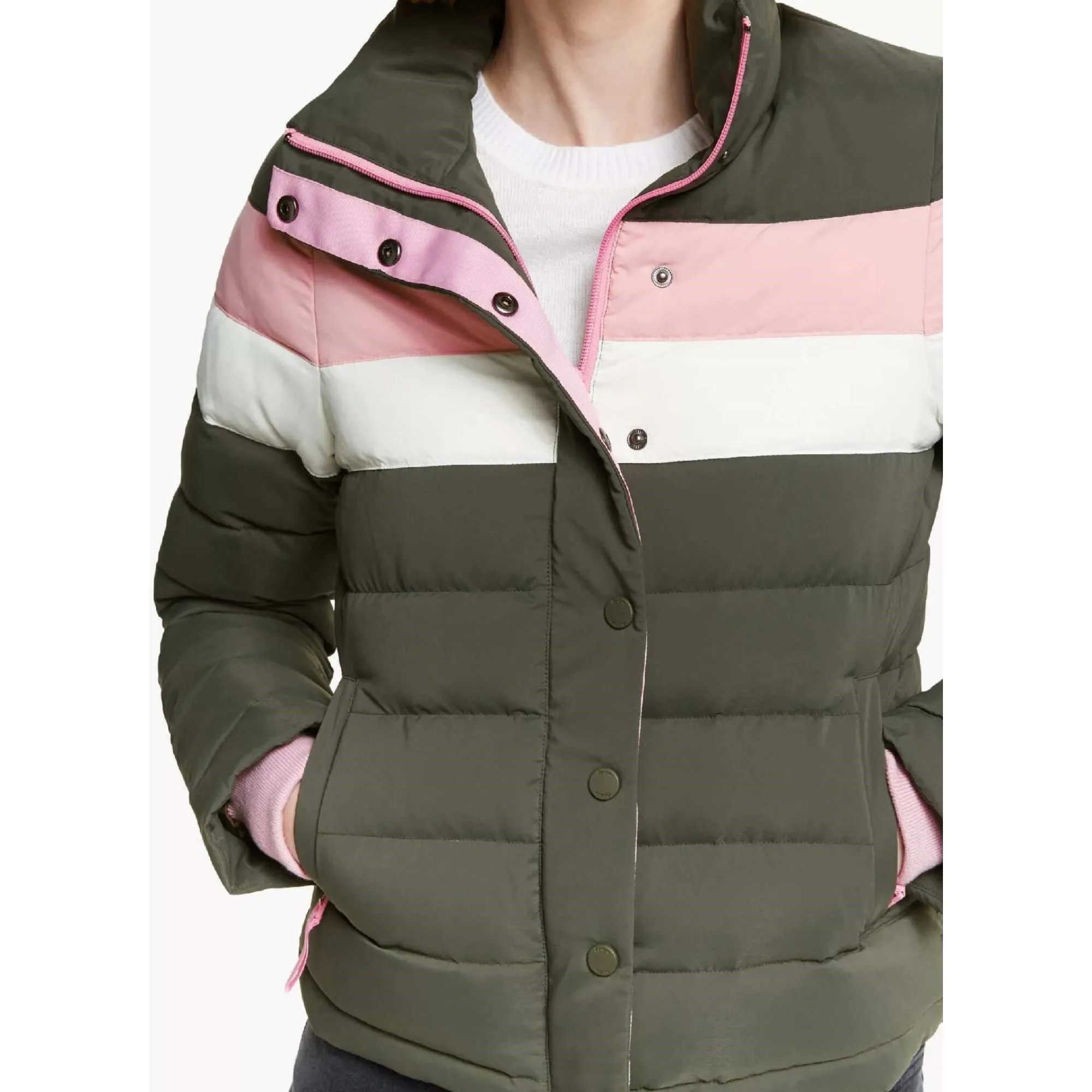 Women's 70s Quilted Puffer Jacket - Green