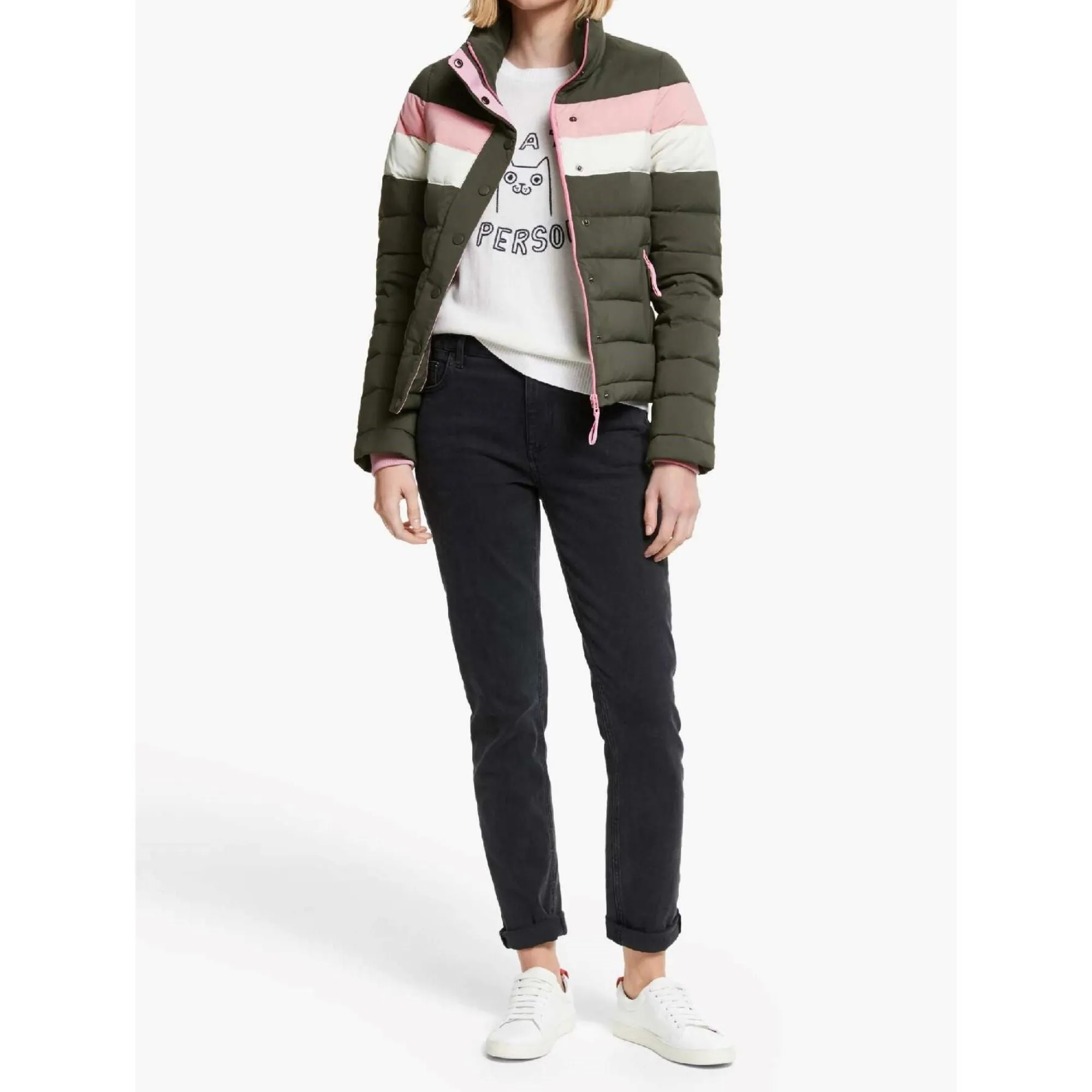 Women's 70s Quilted Puffer Jacket - Green