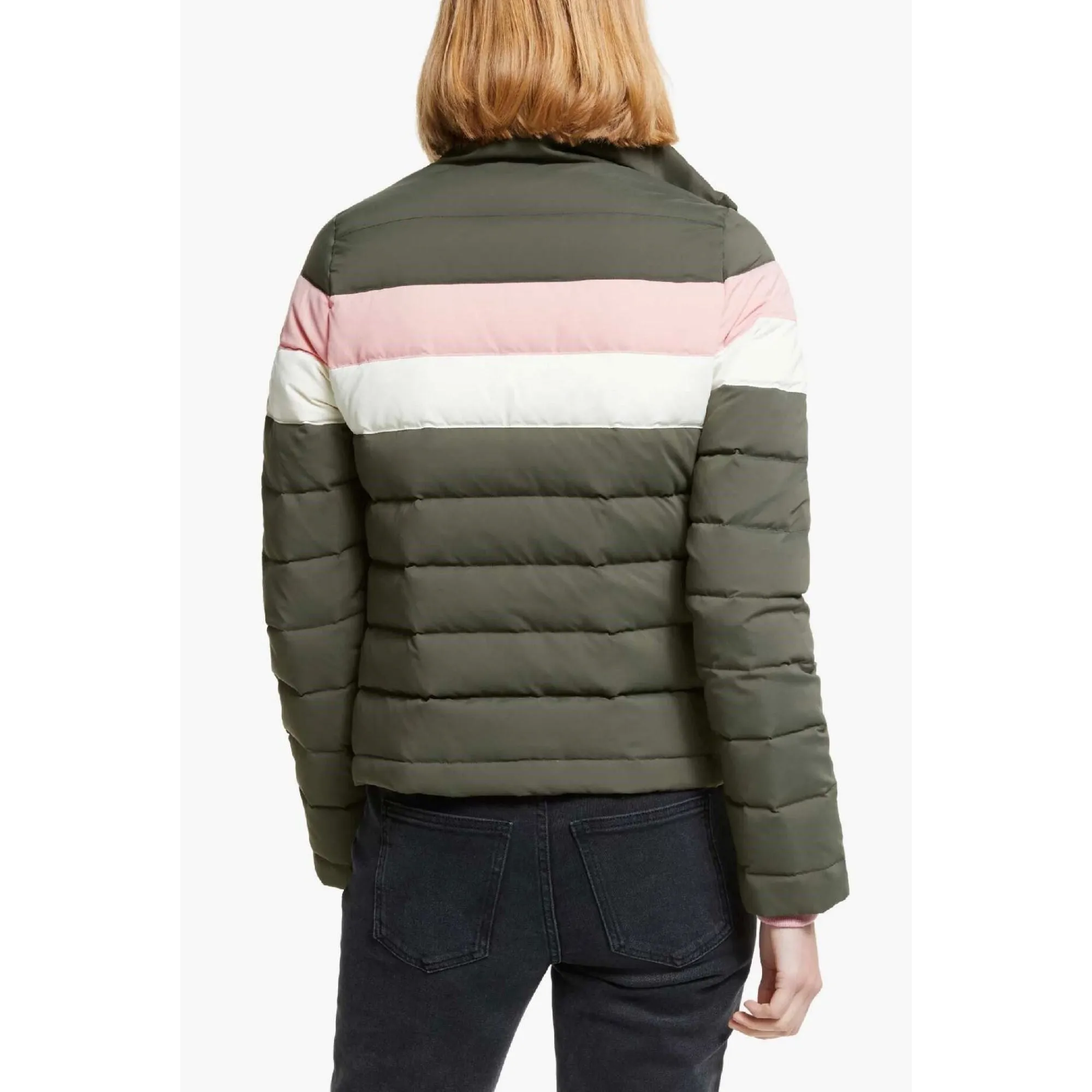 Women's 70s Quilted Puffer Jacket - Green