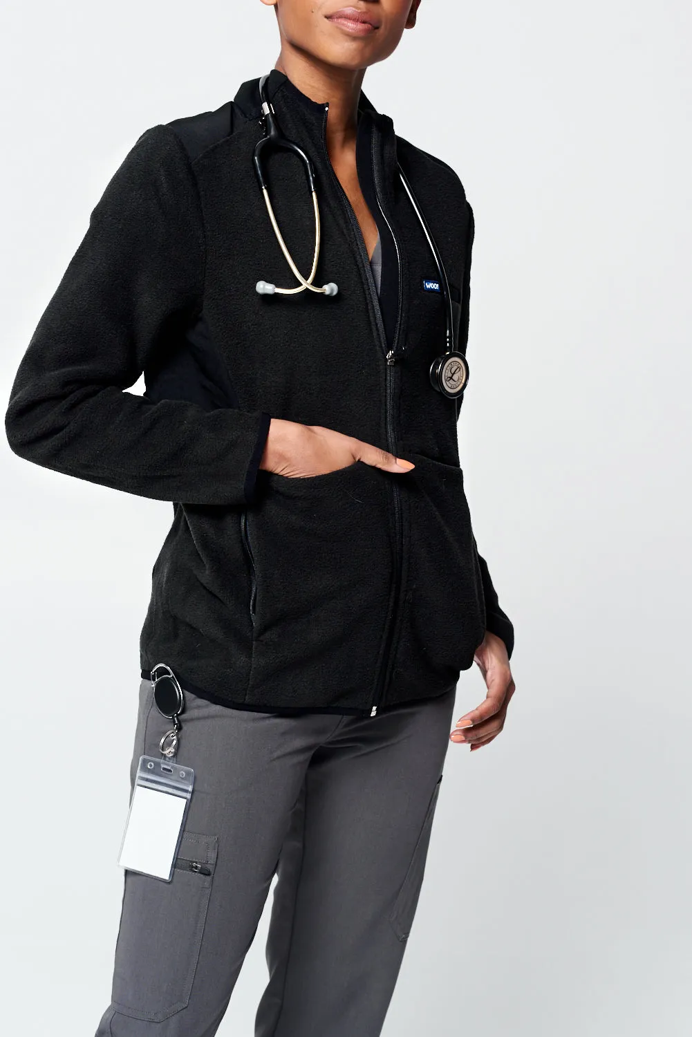 Women's 8-Pocket Tactical Fleece Jacket