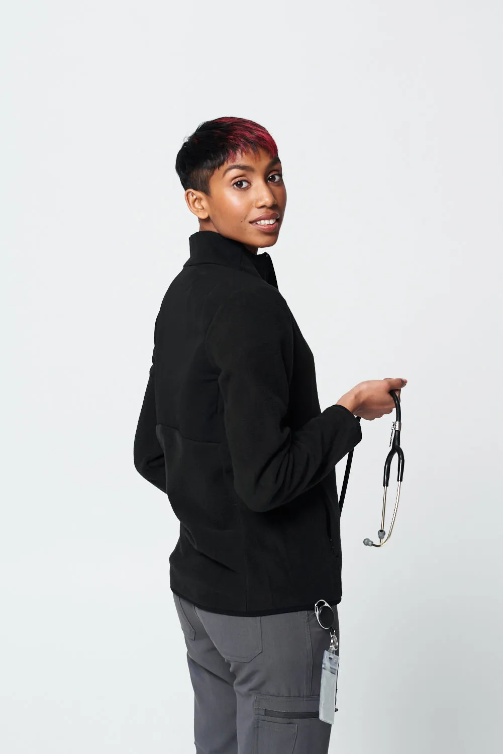 Women's 8-Pocket Tactical Fleece Jacket