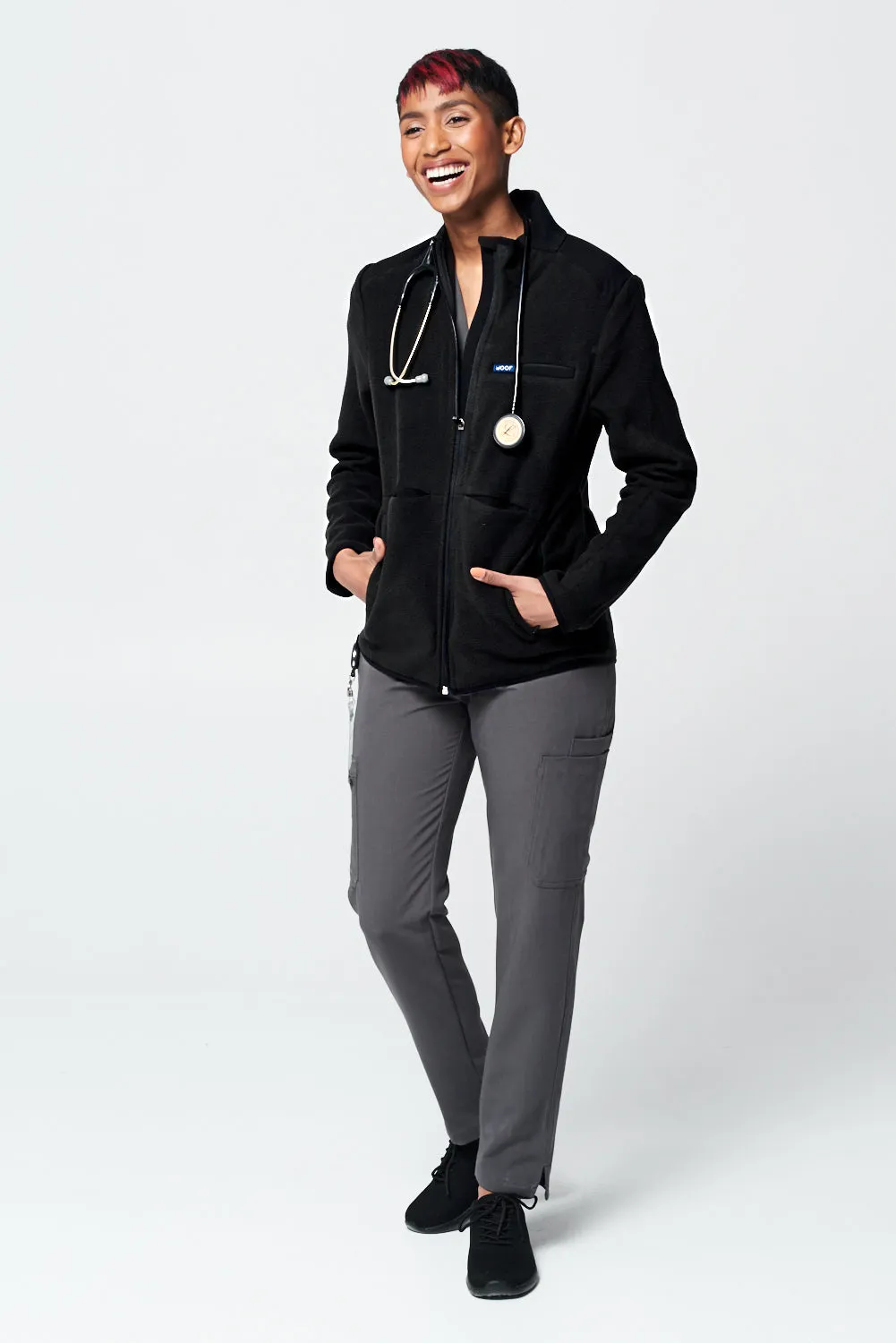 Women's 8-Pocket Tactical Fleece Jacket