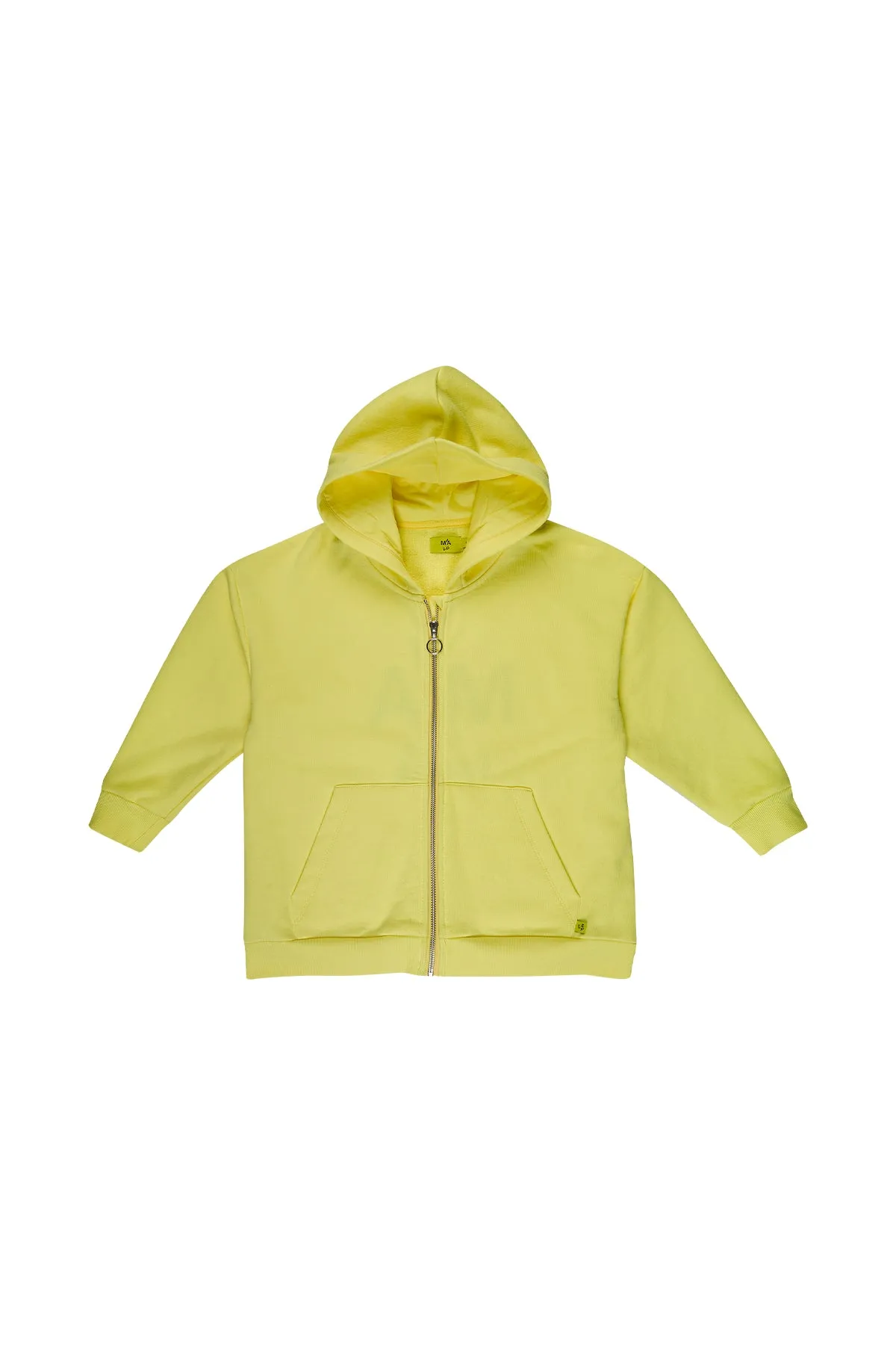 YELLOW JACKET WITH EMBROIDERED LOGO