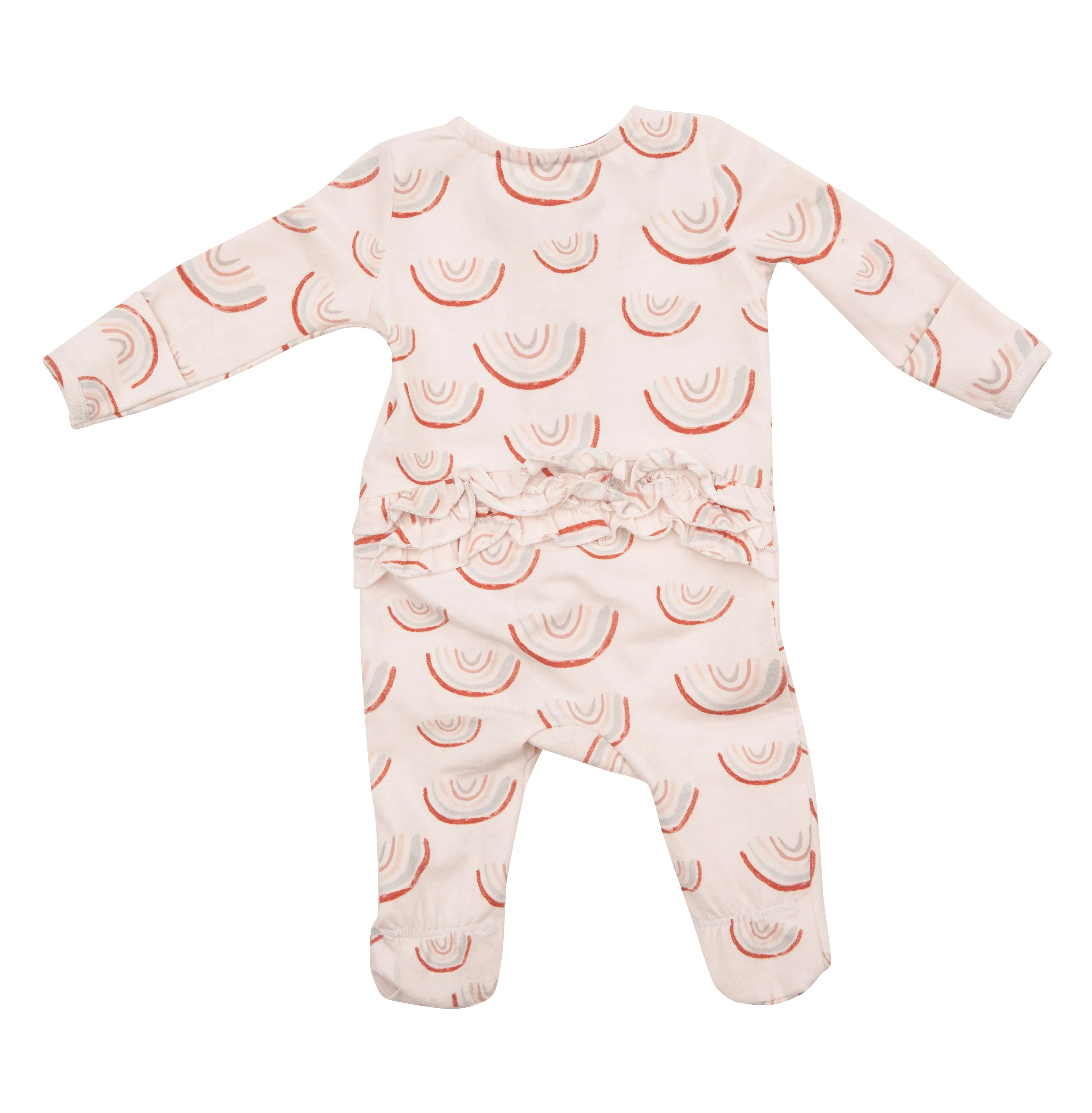 Zipper Footie - Organic Cotton - Prints